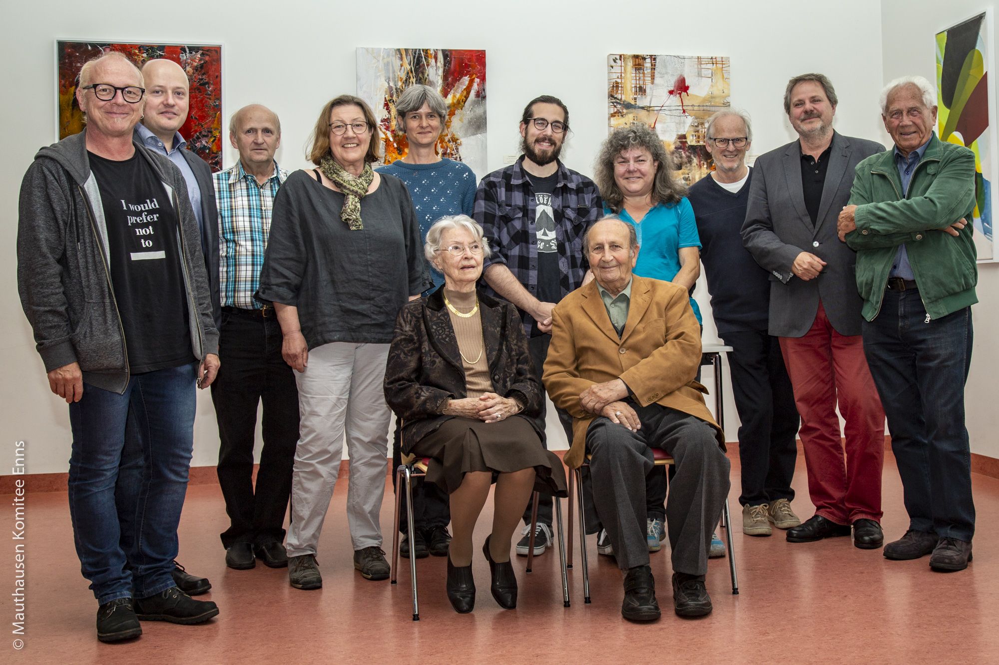 Gruppenfoto beim Erzählcafé 2019